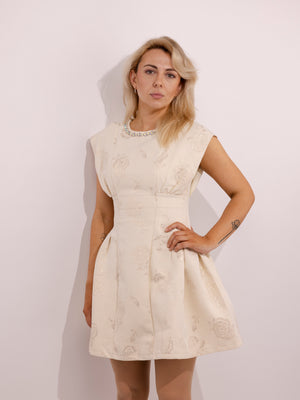 BeReal dress, brocade dress , party wear , formal dress