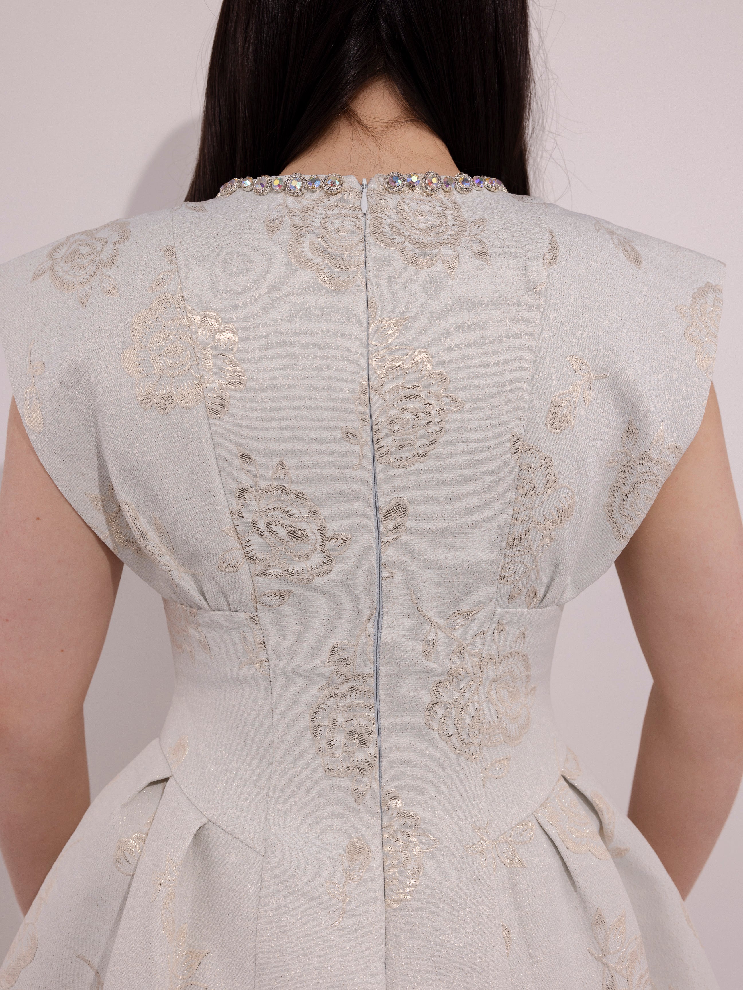 BeReal dress, brocade dress , party wear , formal dress