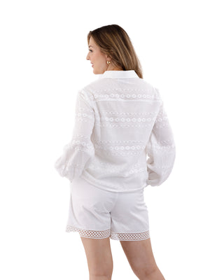 White BeReal Co-ord Set