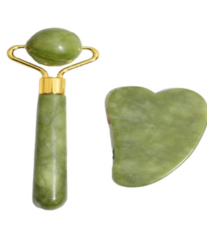 face roller, bereal skin and beyond, guasha set, face massage tools, face massager, beauty, skin care, guasha set, jade face roller, jade face rollers, bereal face massagers, bereal skin and beyond