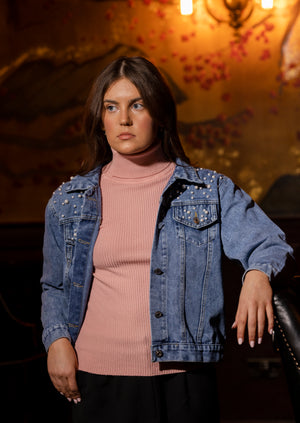 Mae Denim Jacket, Women's Clothing, Women's Fashion ,BeReal ,BeReal Wear