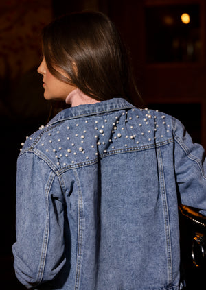 Mae Denim Jacket, Women's Clothing, Women's Fashion ,BeReal ,BeReal Wear