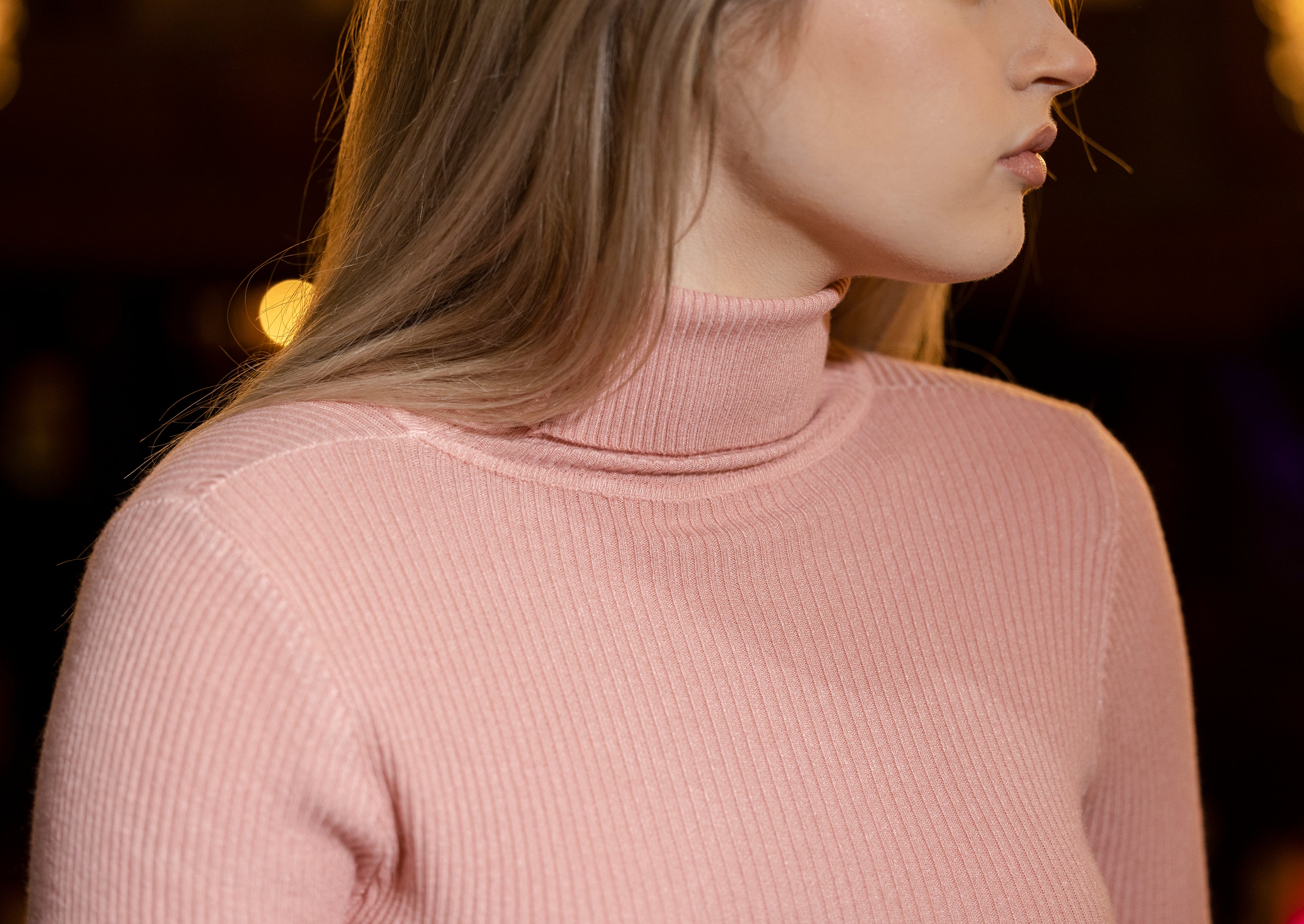Blush High Neck Jumper, Women's Clothing, Women's Fashion ,BeReal ,BeReal Wear 