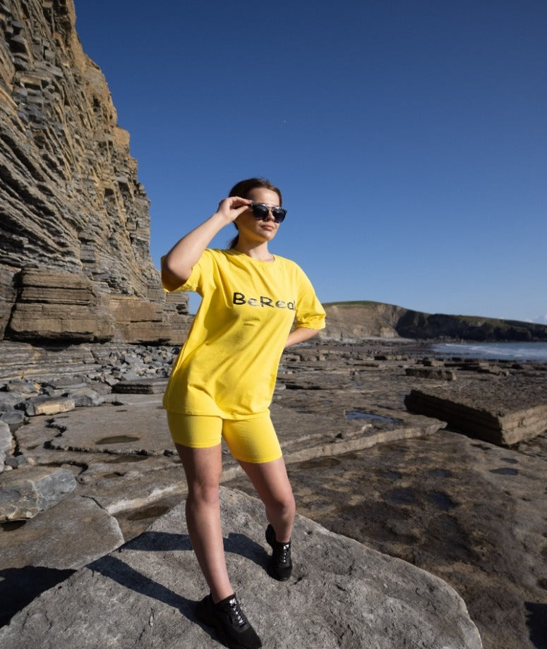 Over Sized Tee and Cycle Short Set, Women's Clothing, Women's Fashion ,BeReal ,BeReal Wear 